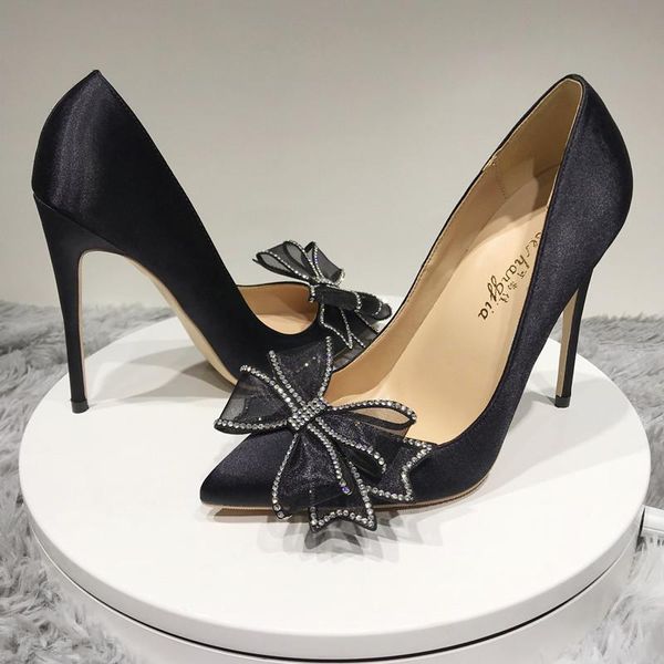 dress shoes 2021 rhinestone bow print suede high heels 12cm pointed toe heeled women's stilettos yellow brown super slip-on, Black
dress shoes 2021 rhinestone bow print suede high heels 12cm pointed toe heeled women's stilettos yellow brown super slip-on, Black