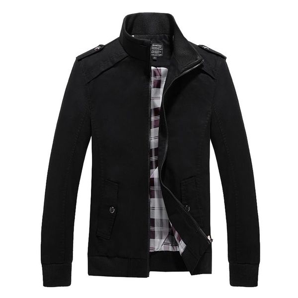 men's jackets casual men 2021 arrival slim fit solid quality coats outwear windbreak brand clothing homme, Black;brown
men's jackets casual men 2021 arrival slim fit solid quality coats outwear windbreak brand clothing homme, Black;brown