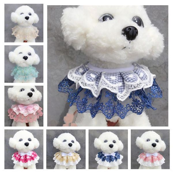 cat collars & leads cute three-layer lace bowknot pet collar bibs small bell bib lovely dog necklace decor for
cat collars & leads cute three-layer lace bowknot pet collar bibs small bell bib lovely dog necklace decor for