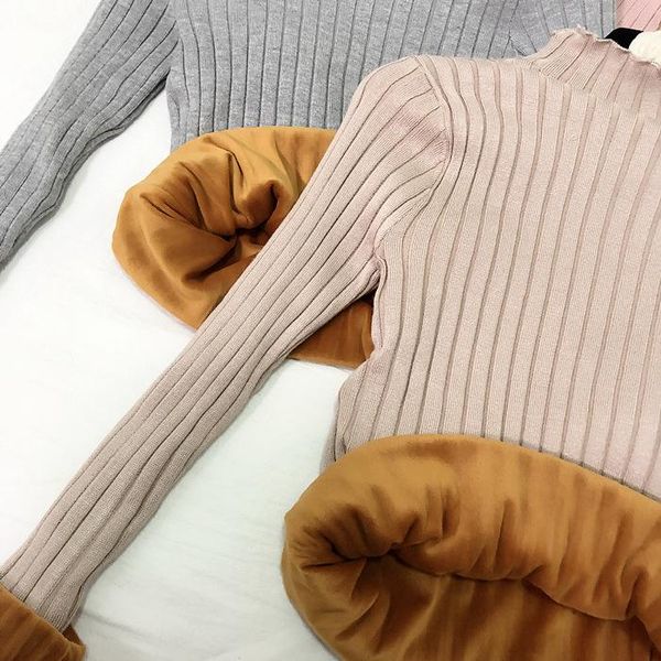 women's sweaters autumn and winter ladies plus velvet turtleneck sweater bottoming shirt female long sleeve pullover slim warm casual s, White;black
women's sweaters autumn and winter ladies plus velvet turtleneck sweater bottoming shirt female long sleeve pullover slim warm casual s, White;black