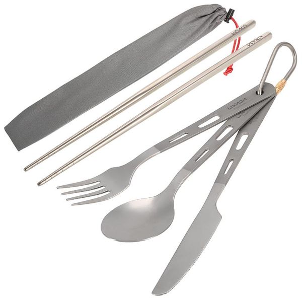 camp kitchen 4pcs titanium spork outdoor camping alloy spoon picnic fork ultralight environmental pure tableware portable
camp kitchen 4pcs titanium spork outdoor camping alloy spoon picnic fork ultralight environmental pure tableware portable
