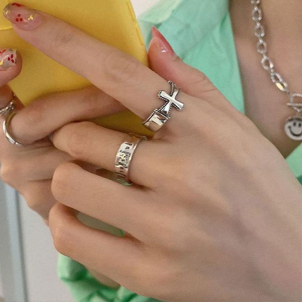 wedding rings timeonly vintage cross metal open ring wide circle letter charms for women ladies fashion jewellery festival gifts, Slivery;golden
wedding rings timeonly vintage cross metal open ring wide circle letter charms for women ladies fashion jewellery festival gifts, Slivery;golden