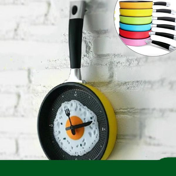 modern bell-shaped pan fried eggs tableware wall decoration creative gift clock egg mini pot clocks
modern bell-shaped pan fried eggs tableware wall decoration creative gift clock egg mini pot clocks