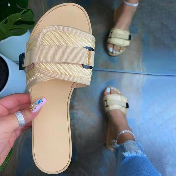 summer women flat slides shoes ladies plus size hook loop casual beach slippers soild comfort female footwear, Black
summer women flat slides shoes ladies plus size hook loop casual beach slippers soild comfort female footwear, Black