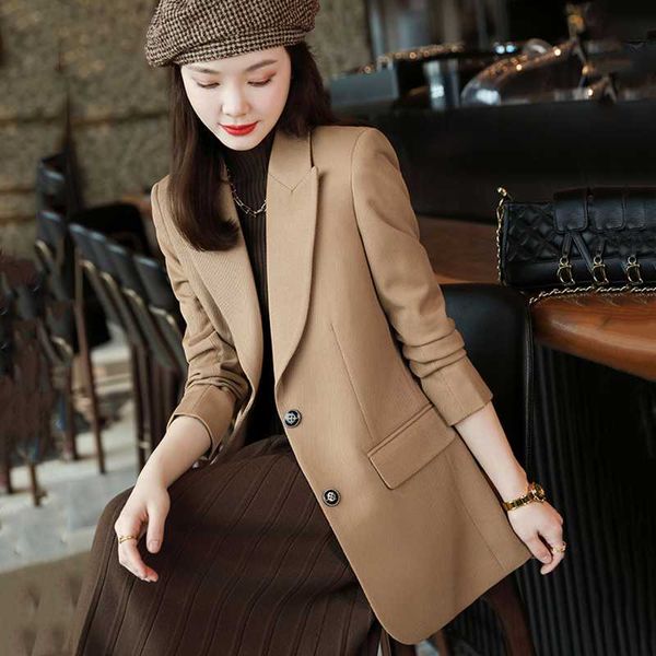 women's suits & blazers high-quality small suit jacket autumn and winter wear temperament professional british style trend, White;black
women's suits & blazers high-quality small suit jacket autumn and winter wear temperament professional british style trend, White;black