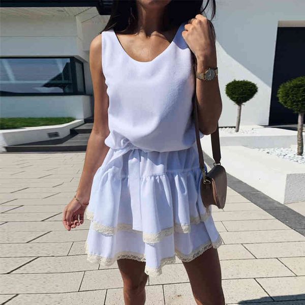 casual dresses summer v neck lace ruffle sleeveless women loose up pleated a line mini sun white holiday beach 0myn, Black;gray
casual dresses summer v neck lace ruffle sleeveless women loose up pleated a line mini sun white holiday beach 0myn, Black;gray