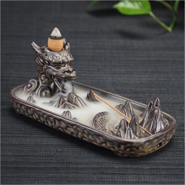 fragrance lamps dragon backflow incense burner ceramic stick holder furnace dragon-shaped home lm5021559
fragrance lamps dragon backflow incense burner ceramic stick holder furnace dragon-shaped home lm5021559