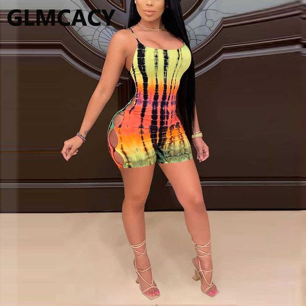 women plus size spaghetti strap tie dye printed hollow out bodycon romper 210702, Black;white
women plus size spaghetti strap tie dye printed hollow out bodycon romper 210702, Black;white