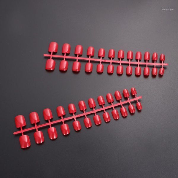 pcs/5 sheets women nail tips patch multi-size solid color fake nails long full cover for salon home manicure art (red c1, Red;gold
pcs/5 sheets women nail tips patch multi-size solid color fake nails long full cover for salon home manicure art (red c1, Red;gold