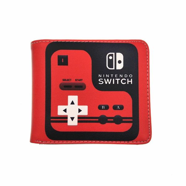 wallets game handle wallet switch controller leather purse gift, Red;black
wallets game handle wallet switch controller leather purse gift, Red;black