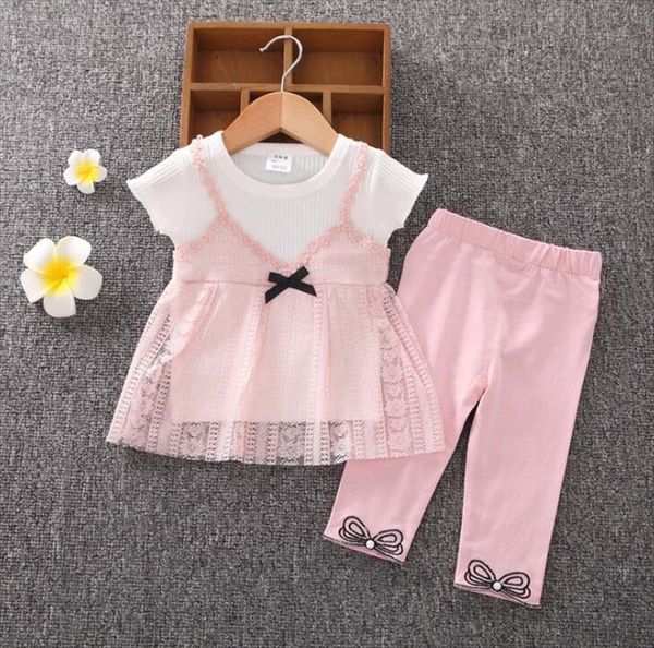1 set kids girls summer outfits 12m 2t 3t 4t toddler baby cotton soft tee shorts pants clothes cute, White
1 set kids girls summer outfits 12m 2t 3t 4t toddler baby cotton soft tee shorts pants clothes cute, White