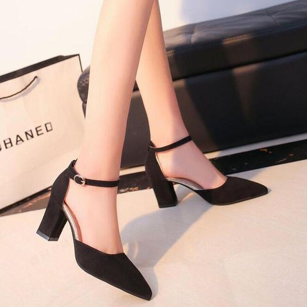 summer women fashion high heel shoes comfortable flock buckle footwear pumps female sandals party wedding, Black
summer women fashion high heel shoes comfortable flock buckle footwear pumps female sandals party wedding, Black
