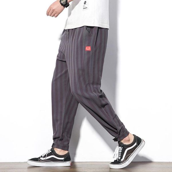 men's pants #0669 summer vintage trousers thin striped men black grey pencil harem for joggers streetwear pantalon homme 5xl
men's pants #0669 summer vintage trousers thin striped men black grey pencil harem for joggers streetwear pantalon homme 5xl