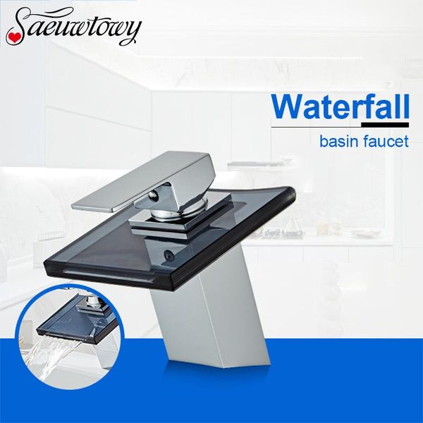 single hole bathroom basin faucet deck mounted waterfall and cold mixer sink tap holder with brass faucets
single hole bathroom basin faucet deck mounted waterfall and cold mixer sink tap holder with brass faucets