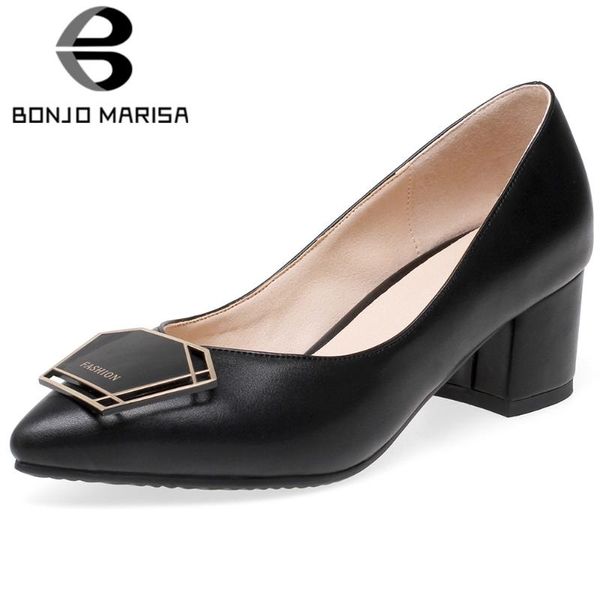 dress shoes bonjomarisa ladies spring elegant metal decoration pumps office shallow women high chunky heel woman, Black
dress shoes bonjomarisa ladies spring elegant metal decoration pumps office shallow women high chunky heel woman, Black