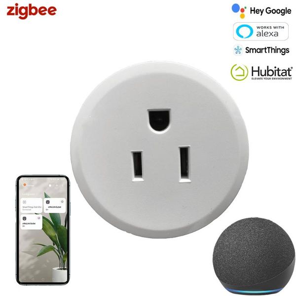 smart power plugs zigbee socket us plug switch is compatible with alexa, echo plus, smartthings hub,sonoff bridge,ewelink,mqand ha
smart power plugs zigbee socket us plug switch is compatible with alexa, echo plus, smartthings hub,sonoff bridge,ewelink,mqand ha