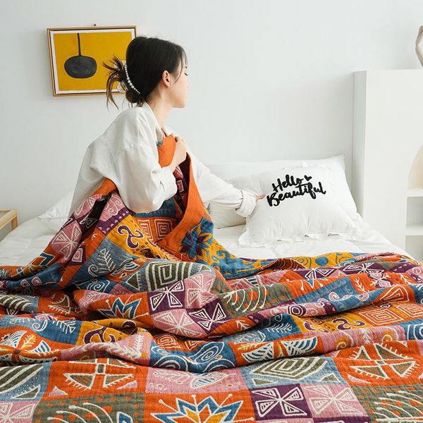 blankets five layers of gauze summer quilt, towel air conditioning blanket, blanket
blankets five layers of gauze summer quilt, towel air conditioning blanket, blanket