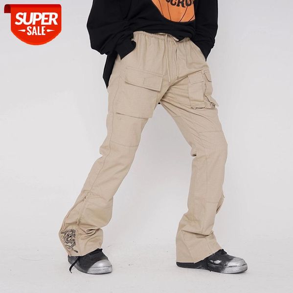 harajuku chinese dragon embroidery side zipper flare pants men and women drawstring loose casual pockets trousers streetwear #ba2i, Black;white
harajuku chinese dragon embroidery side zipper flare pants men and women drawstring loose casual pockets trousers streetwear #ba2i, Black;white