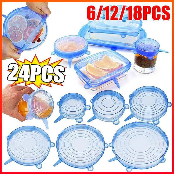 silicone cover reusable stretch lids airtight wrap covers keeping fresh seal bowl stretchy kitchen cookware storage bottles & jars
silicone cover reusable stretch lids airtight wrap covers keeping fresh seal bowl stretchy kitchen cookware storage bottles & jars