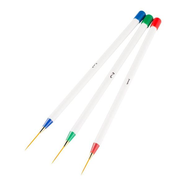 nail brushes 3pcs art line painting pen 3d tips acrylic uv gel drawing french diy design manicure tool, Yellow
nail brushes 3pcs art line painting pen 3d tips acrylic uv gel drawing french diy design manicure tool, Yellow