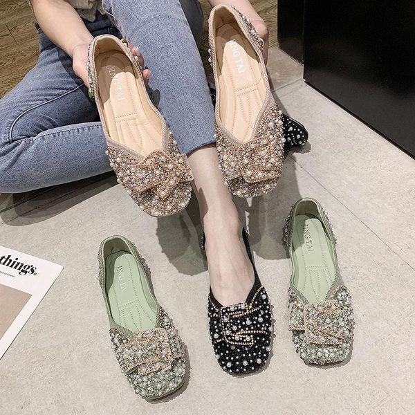 sandals 2021 women fashion ballet flats bling crystal diamond dress ladies bow sequins single shoes rhinestone glitter square toe, Black
sandals 2021 women fashion ballet flats bling crystal diamond dress ladies bow sequins single shoes rhinestone glitter square toe, Black