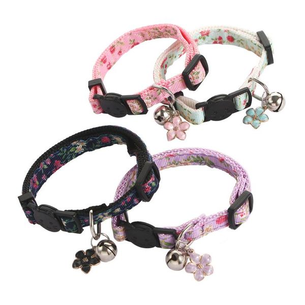 cat collars & leads cute little flower pendant cats dog collar adjustable buckles pet floral print neck strap puppy kittens supplies
cat collars & leads cute little flower pendant cats dog collar adjustable buckles pet floral print neck strap puppy kittens supplies