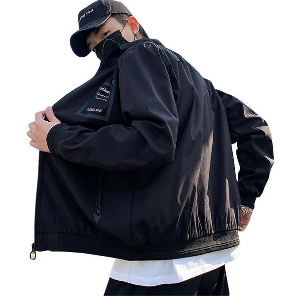 men's jackets men hip hop streetwear jacket coat black windbreaker waterproof cargo harajuku track outwear, Black;brown
men's jackets men hip hop streetwear jacket coat black windbreaker waterproof cargo harajuku track outwear, Black;brown