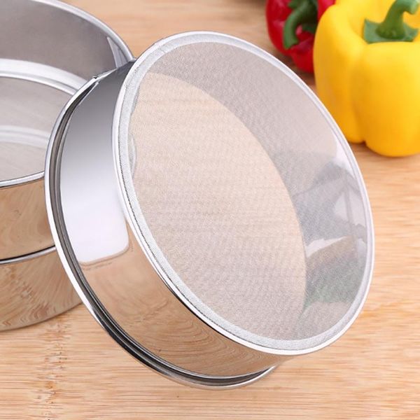 pastry toolsflour sieve stainless steel handheld mesh baking tool fine 60 filter chinese powder & tools
pastry toolsflour sieve stainless steel handheld mesh baking tool fine 60 filter chinese powder & tools