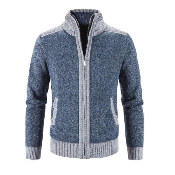 men's sweaters male sweater coat stand collar pockets warm men jacket knitted simple cardigan, White;black
men's sweaters male sweater coat stand collar pockets warm men jacket knitted simple cardigan, White;black