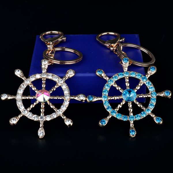 fashion new design keychain crystal rudder boat metal rudder keychain seaman sailor helm key chains keyring women girl men gift, Silver
fashion new design keychain crystal rudder boat metal rudder keychain seaman sailor helm key chains keyring women girl men gift, Silver