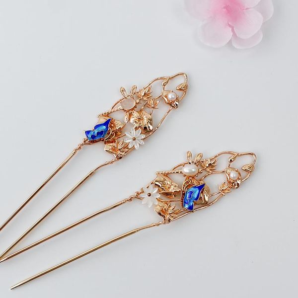 hair accessories chinese style vintage gold pearl handmade "u" hairpin sticks headwear for kimono cosplay 16cm
hair accessories chinese style vintage gold pearl handmade "u" hairpin sticks headwear for kimono cosplay 16cm