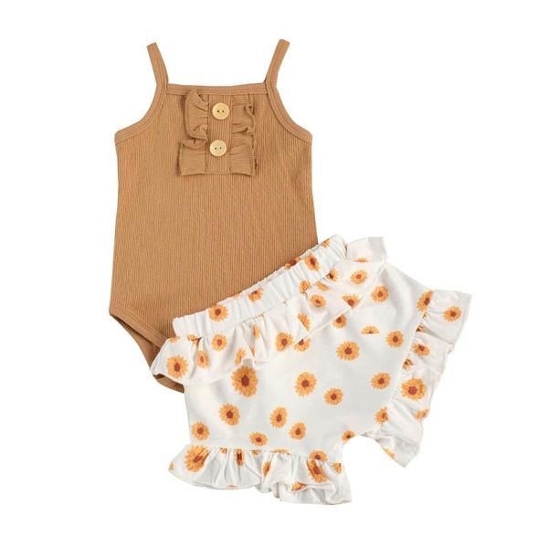 clothing sets family sister clothes baby girls casual children knitted sleeveless t-shirts+floral ruffles shorts suits outfits, White
clothing sets family sister clothes baby girls casual children knitted sleeveless t-shirts+floral ruffles shorts suits outfits, White