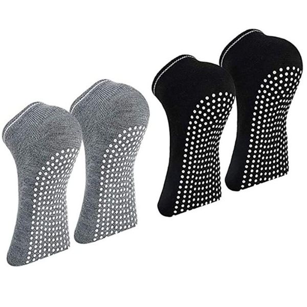 pairs anti-skid slipper cotton socks with grip for pilates bikram fitness ballet dance pregnancy sports, Black
pairs anti-skid slipper cotton socks with grip for pilates bikram fitness ballet dance pregnancy sports, Black