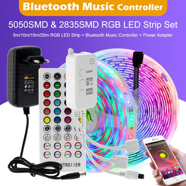 10m 15m 20m rgb changeable led strip light dc12v 2835 5050 led light tape bluetooth music controller + power aadapter
10m 15m 20m rgb changeable led strip light dc12v 2835 5050 led light tape bluetooth music controller + power aadapter