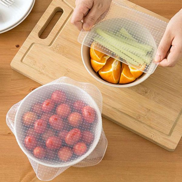 kitchen storage & organization 2 pcs reusable fresh-keep sealing cover home accessories / dining
kitchen storage & organization 2 pcs reusable fresh-keep sealing cover home accessories / dining
