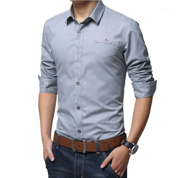 men's dress shirts 2021 reserva aramy shirt printing cardigan slim long-sleeved social casual embroidered high-quality, White;black
men's dress shirts 2021 reserva aramy shirt printing cardigan slim long-sleeved social casual embroidered high-quality, White;black