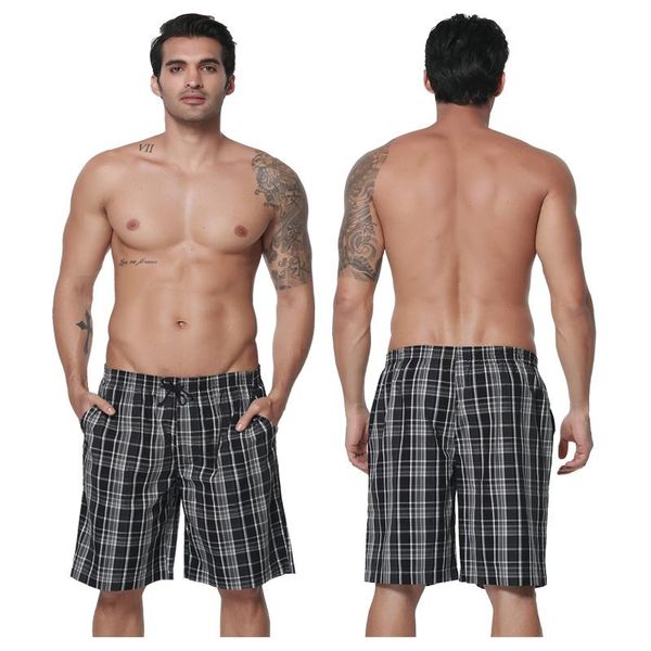 shorts men 2021 summer fashion mens casual plaid board cotton swimwear beach masculina men's, White;black
shorts men 2021 summer fashion mens casual plaid board cotton swimwear beach masculina men's, White;black