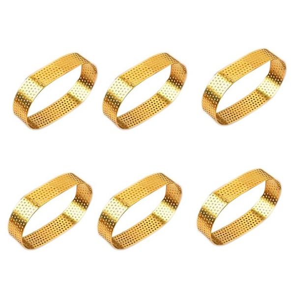 baking & pastry tools 6pcs oval tartlet molds french dessert mousse fruit pie tart ring quiche cake mold au citron tatin cheese pan gold
baking & pastry tools 6pcs oval tartlet molds french dessert mousse fruit pie tart ring quiche cake mold au citron tatin cheese pan gold