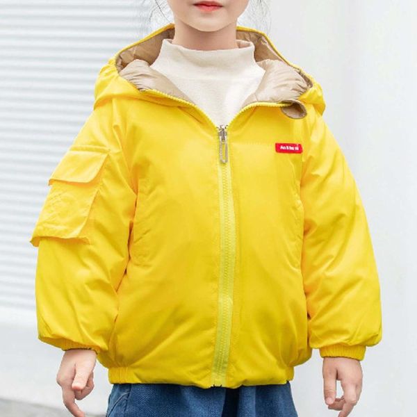 down coat child baby girl hooded winter boys girls wear double-sided thick padded outerwear jacket kids clothes, Blue;gray
down coat child baby girl hooded winter boys girls wear double-sided thick padded outerwear jacket kids clothes, Blue;gray