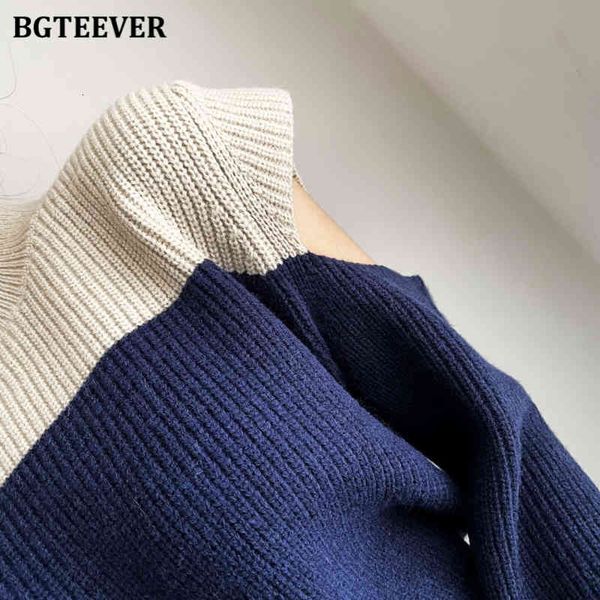 sweaters stylish o-neck patchwork women knitted jumpers long sleeve off-the-shoulder female sweater pullovers winter 0kva, White;black
sweaters stylish o-neck patchwork women knitted jumpers long sleeve off-the-shoulder female sweater pullovers winter 0kva, White;black