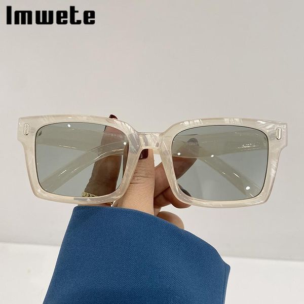 imwete vintage rectangle sunglasses women retro brand designer driving sun glasses men outdoor square eyeglasses shades uv400, White;black
imwete vintage rectangle sunglasses women retro brand designer driving sun glasses men outdoor square eyeglasses shades uv400, White;black