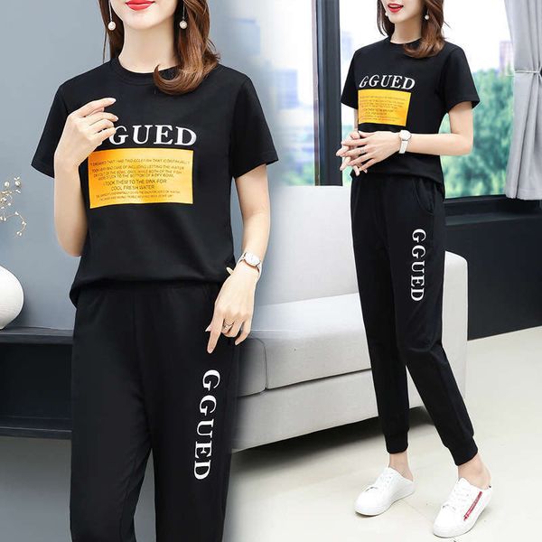 tracksuits sports women's leisure summer fat mm large foreign style, thin and playful two piece suit french minority, Gray
tracksuits sports women's leisure summer fat mm large foreign style, thin and playful two piece suit french minority, Gray