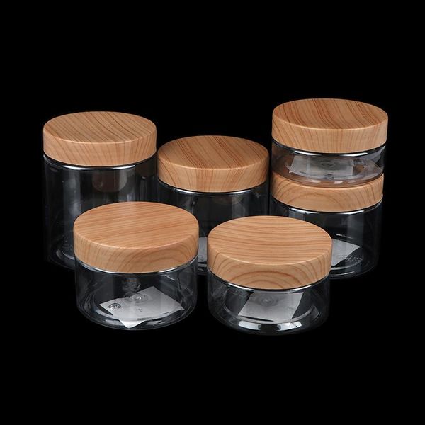 storage bottles & jars 80ml - 250ml transparent plastic bottle sealed with wooden lid container kitchen food moisture-proof
storage bottles & jars 80ml - 250ml transparent plastic bottle sealed with wooden lid container kitchen food moisture-proof