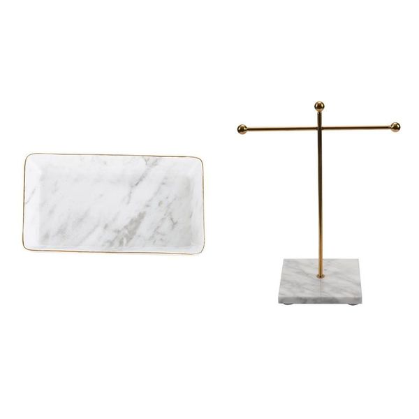 jewelry pouches, bags metal golden storage rack with marble base small & ceramic tray ring necklace display deskbox, Pink;blue
jewelry pouches, bags metal golden storage rack with marble base small & ceramic tray ring necklace display deskbox, Pink;blue