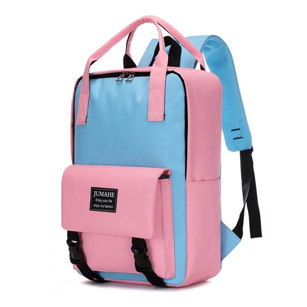 backpack men high capacity women back pack harajuku travel bag school for teenage girls patchwork zipper laptop
backpack men high capacity women back pack harajuku travel bag school for teenage girls patchwork zipper laptop