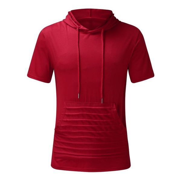men's t-shirts 2021 men t shirt summer personality hooded tees lacing short sleeve t-shirt homme slim fit sportwear clothing mens tshir, White;black
men's t-shirts 2021 men t shirt summer personality hooded tees lacing short sleeve t-shirt homme slim fit sportwear clothing mens tshir, White;black