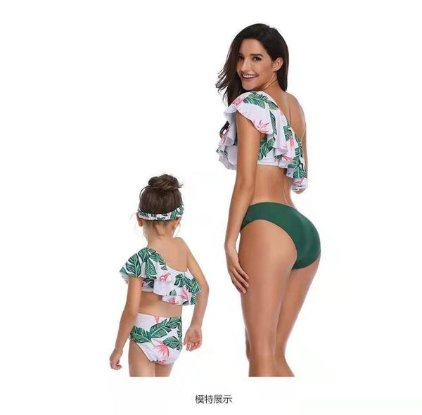 women's swimwear cross-border exclusively for the 2021 parent-child european and american flying edge mother-daughter manuf, White;black
women's swimwear cross-border exclusively for the 2021 parent-child european and american flying edge mother-daughter manuf, White;black