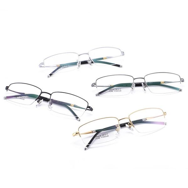 fashion sunglasses frames pure titanium frame plate spectacle men's myopia business high-quality prescription optical 6639, Black
fashion sunglasses frames pure titanium frame plate spectacle men's myopia business high-quality prescription optical 6639, Black