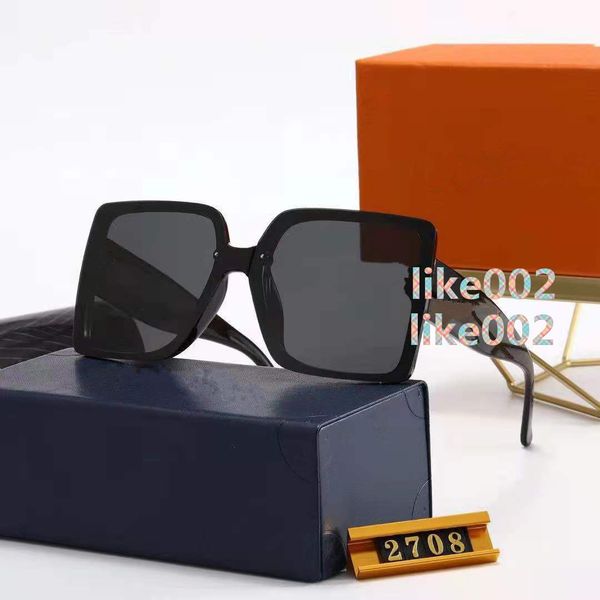 2023 mens woman designers sunglasses luxury glasses 2708 9 colors optional glasses, White;black
2023 mens woman designers sunglasses luxury glasses 2708 9 colors optional glasses, White;black