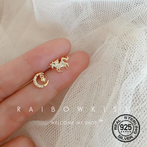 silver earrings for women gold moon star zircon crystal horse asymmetrical fashion retro design student lady jewelry ineffa stud, Golden;silver
silver earrings for women gold moon star zircon crystal horse asymmetrical fashion retro design student lady jewelry ineffa stud, Golden;silver